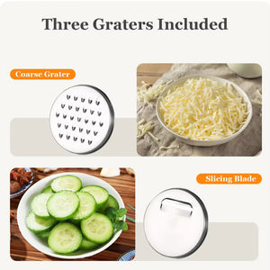 Grote stapelbare moderne fruitsaladekom/voedselbewaarbak/deegkneedkom van roestvrij staal met deksels (1-5QT) - Product Image 3