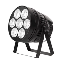 Nouveau design du fabricant 350W double mode (DMX512 & LED COB) 2-en-1 7-Eye Par Stage Light Projecteur blanc chaud