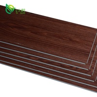 Revêtement de sol de luxe Revêtement de sol stratifié à l'aspect bois Revêtement de sol imperméable en vinyle SPC de 4mm 5mm