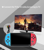 Console de jeu vidéo X12 intégrée avec 10000 jeux, 8 Go, double joystick, écran 5,1'', console de jeu portable rétro