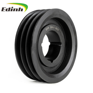 Tùy Chỉnh Kích Thước Lớn Đúc Sắt V-Vành Đai Ròng Rọc Hình Nón Khóa Spb Spz Spa Spc Cho Máy Móc Khai Thác Mỏ OEM Vật Liệu Thép - Product Image 4