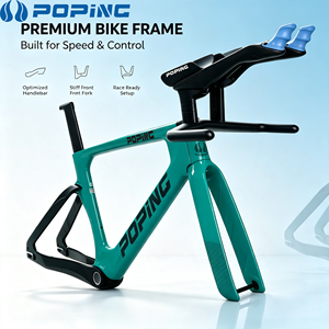<span class=keywords><strong>Vente</strong></span> <span class=keywords><strong>en</strong></span> <span class=keywords><strong>ligne</strong></span> exceptionnelle, cadre de vélo de piste <span class=keywords><strong>en</strong></span> fibre de carbone, véritable légèreté, version aérodynamique directe d'usine - Product Image 2