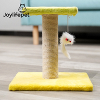 Articles pour animaux de compagnie Chat Sisal Cadre d'escalade vertical Différents styles Chat Planche à gratter Jouets Colonne d'escalade Petit arbre à chat de luxe