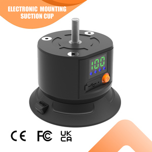 Support de caméra à ventouse électrique puissant de 3 pouces, base à ventouse intelligente à forte capacité de charge avec certification CE pour les vlogs de <span class=keywords><strong>voyage</strong></span> - Product Image 3