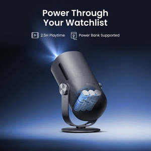 2025 Phong Cách Dangbei Freedo Xoay Mini Chiếu 450 ISO Lumens HDR 10 + Xây Dựng Trong Pin Google TV Ngoài Trời Xách Tay Máy Chiếu - Product Image 3