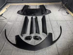 Pour 2019 <span class=keywords><strong>McLaren</strong></span> GT N Style <span class=keywords><strong>voiture</strong></span> pare-chocs lèvre diffuseur séparateur becquet haute qualité fibre de carbone sèche nouvel état - Product Image 4