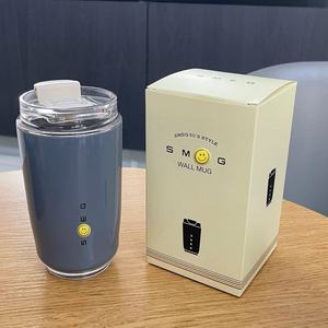 Mug à café en acier inoxydable de 240 ml avec couvercle à boire directement, anti-fuite et sans BPA, isolation thermique de 6 à 12 heures pour les boissons chaudes/froides - Product Image 4