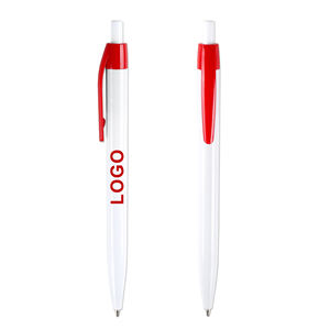 Stylo bille rétractable en plastique ABS personnalisé avec logo, vente en gros, pour l'école, le bureau, impression publicitaire, stylos de marque - Product Image 5