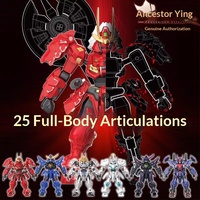 Blocs de construction Zang Dao Yuan Ling Zhan Ji Qinglong Baihu Hero Assembly Action Figures Mecha Model Block Set Toys