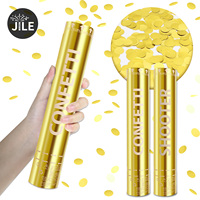 Confettis de fête et de mariage dorés, 12 pouces, Offre Spéciale