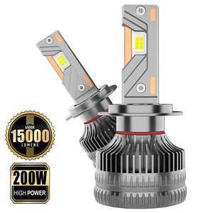 Ampoule de phare de voiture à double LED H4 200W 15000Lm 12-24V avec driver A10 d'origine hautement stable pour camion <span class=keywords><strong>lourd</strong></span> - Product Image 1