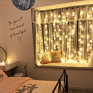 Home Wall Decoration Indoor And Outdoor Curtain Lights Led Curtain String Light