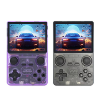 Console de jeu portable POWKIDDY X35S, écran IPS HD de 3,5 pouces, Rockchip RK3566 Quad-core, 1 Go de RAM, jeux rétro classiques