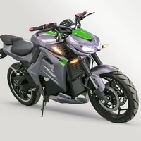Moto électrique de sport haute performance Giant Python 8000W avec moteur central à chaîne, moto puissante pour adultes, idéale pour la course