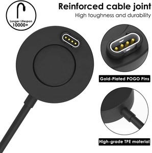 <span class=keywords><strong>Cable</strong></span> de carga USB para <span class=keywords><strong>Garmin</strong></span> <span class=keywords><strong>Fenix</strong></span> <span class=keywords><strong>6</strong></span> 6s 6X, <span class=keywords><strong>cable</strong></span> de carga magnético, adaptador de corriente de transmisión de datos para reloj Venu 2s - Product Image 2