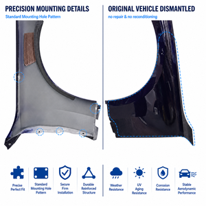 Para G42, OE41009464533, Guardabarros Izquierdo, Panel Exterior Delantero, Soporte para Faro y Parachoques, Patrón <span class=keywords><strong>de</strong></span> Pernos OEM, Sin Modificaciones - Product Image 4