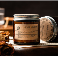 Bougie parfumée d'intérieur, Pâques, Ramadan, Diwali, parfum de thé longue durée, niche premium, artisanale, écologique, aromathérapie