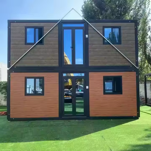 <span class=keywords><strong>Casa</strong></span> Modular Tipo Contenedor de 2 Pisos, Mini Casas Pequeñas en Paquete Plano, Kit de Construcción Rápida y Económico en Venta - Product Image 2