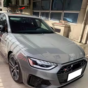 Grille avant automatique de haute qualité pour <span class=keywords><strong>Audi</strong></span> <span class=keywords><strong>A4</strong></span> S4 mise à niveau vers 2020-2021 S4 argent brillant noir cadre pare-chocs Grille ABS matériel - Product Image 3