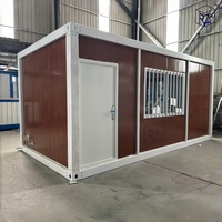 Maison modulaire préfabriquée de 10 pieds avec cuisine et toilettes pour location, maison conteneur prête à l'emploi Ray-Zen
