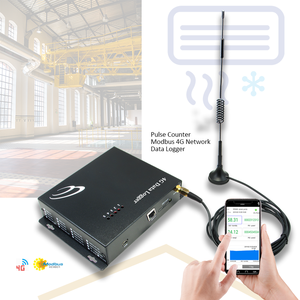 เครื่องบันทึกข้อมูลอุปกรณ์ตรวจวัดอุณหภูมิ4G อุปกรณ์บันทึกข้อมูลอัจฉริยะตัววัดความดันอีเธอร์เน็ต Modbus - Product Image 5