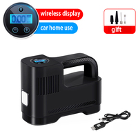 Compresseur d'air portable pour pneus de véhicule, pompe à air avec lumière LED, pour voiture électrique, 150 psi