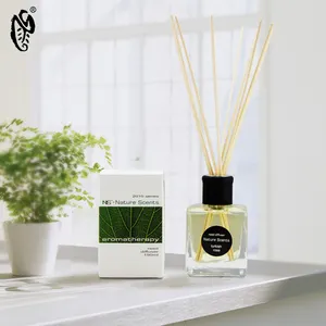 Hause Duft Reed Diffuser Startseite Sapphire Lotus Neue Ankunft 190ml Luxus Angepasst Logo Hause Duft Ins Reed Diffusor