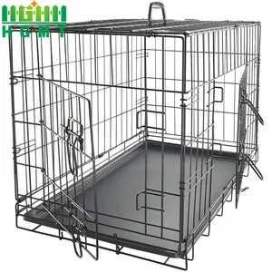 The Black Metal Kennel Wholesale wire dog cage