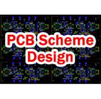 Placa de circuito impreso con inversor híbrido solar personalizado, servicios de montaje de PCB de una sola parada, producción de PCBA