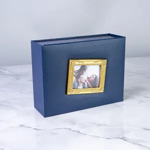 Custom Logo Luxury High Photo Frame Gift Box Elegant Coffee Cups Toiletries Bridesmaids Gift Sets Boxes