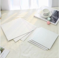 Papier absorbant l'huile de qualité alimentaire jetable pour pizza, format personnalisé, résistant à la graisse