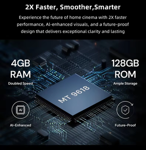 Projecteur vidéo triple laser 4K Valerion VisionMaster Pro <span class=keywords><strong>2</strong></span> 2026 Awol 3000 ANSI Google TV - Product Image 2