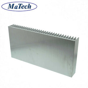 Disipador de calor anodizado de perfiles de aluminio personalizados profesionales Matech - Product Image 6