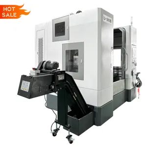 U-380B china vertical CNC 5 axis linkage ATC machine center metal 3d router lathe turning working stainless roteador centro vmc