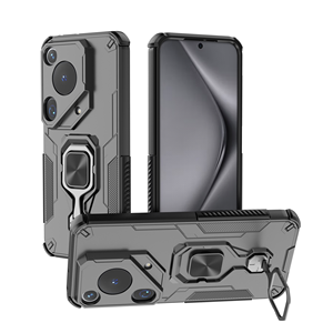 Étui de téléphone porte-anneau magnétique de luxe pour Huawei P70 Ultra couverture antichoc - Product Image 1