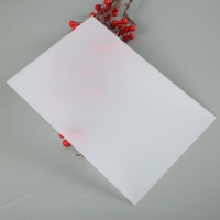 Panneau diffuseur LED en polycarbonate blanc laiteux, souple, personnalisable, vente en gros