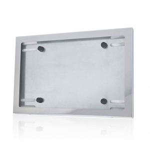 Marco de Matrícula Metálico Simple de Alta Calidad de Mongolia, Impresión UV, Acabado Espejo, Marca Personalizada, Duradero, Resistente al Óxido, para Autos y Camiones - Product Image 3