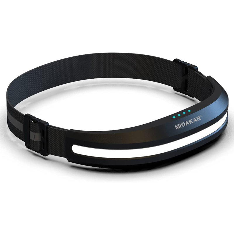 Супер яркий 400 люмен USB Перезаряжаемый для рыбалки бега велосипеда езды на велосипеде собаки прогулок cob светодиодный налобный фонарь