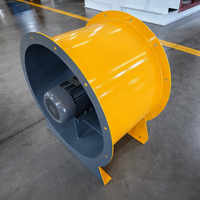 Ventilateur axial ultra-large et robuste pour la ventilation industrielle, système de soufflerie à haut débit d'air personnalisé