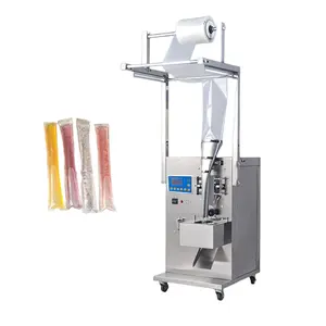 flavor ice pop packaging plastic tube ice candy pop stick pack ice pop parking machine