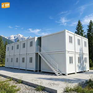 Maison conteneur pliable en Z, maison pliable à deux étages, dortoir temporaire, maisons modulaires, logement abordable, programmes de bungalows pour parcs - Product Image 4