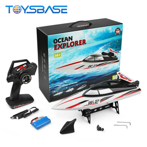 Bateau télécommandé - Nouveau bateau <span class=keywords><strong>jouet</strong></span> électrique à grande vitesse télécommandé 2,4G pour enfants - Product Image 6