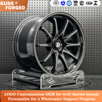 Jantes forgées GUDE 18x9.5 5x114.3 5x120, jantes de course forgées pour CE28N Honda Civic Subaru Tesla