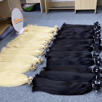 Lots de Cheveux Humains Vierges Alignés Naturellement, Qualité 12A 15A, Lisses Comme des Baguettes, Double Tissage, Origine Vietnamienne, Vente en Gros pour Fournisseurs