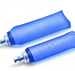 Bouteille d'eau souple en TPU de 250 ml pour le sport, pliable, sacoche d'hydratation pour la course en extérieur, à porter à la taille - Vente en gros - Product Image 2