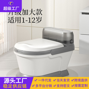 <b>Potty</b> <b>Training</b> Seat For Toddlers 3-6 Years Plastic Child Toilet Seat With Lid And Storage Container - Product Image 5