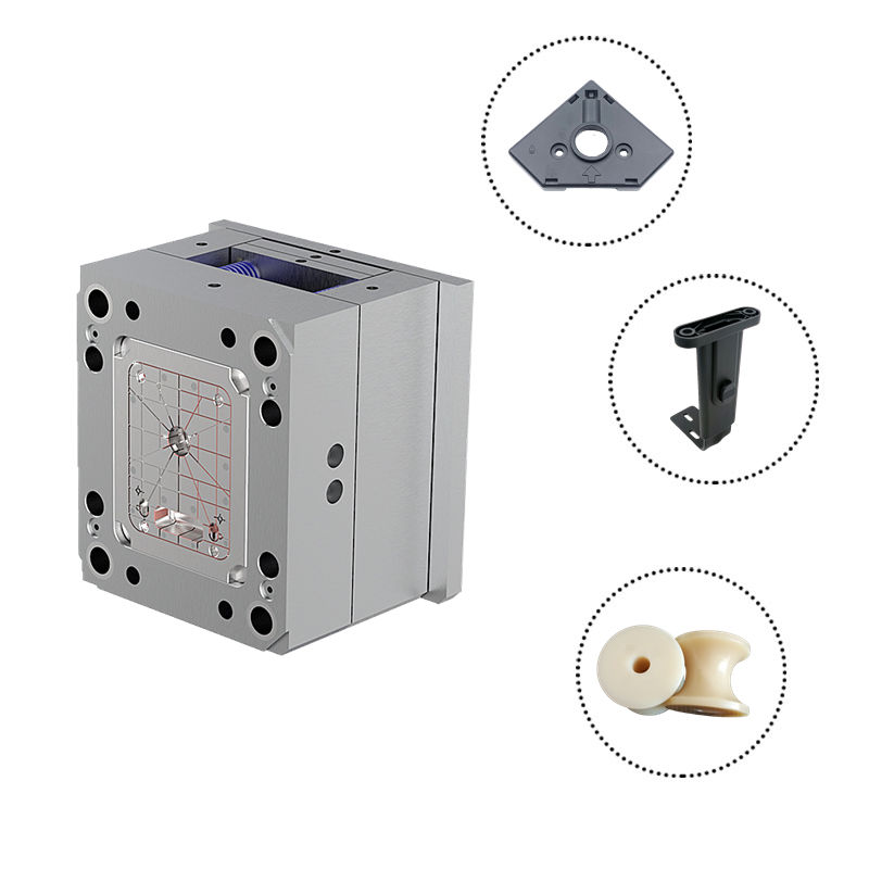Custom-made Injection Mold with High Precision Makes Industrial Parts Plastic Casting Parts Molds and Other Products