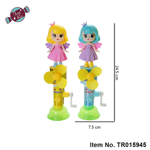 Tengrui Nouveau Jouet Bonbon Dessin Animé Ventilateur <span class=keywords><strong>Princesse</strong></span> pour Enfants - Chewing-gum & Bonbons Durs Cadeau Promotionnel en Plastique Unisexe - Product Image 2