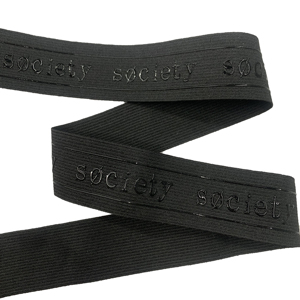 Tùy chỉnh chống trượt <span class=keywords><strong>Silicone</strong></span> in vải đàn hồi đi xe đạp mặc HEM Gripper dệt kim ban nhạc đàn hồi - Product Image 2