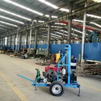 Machine de forage SUNMOY pour l'eau, 120m, petite machine de forage pour roche dure, 100m, machine de forage pour eau souterraine, 150m